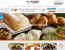 Tablet Screenshot of bestindiancooking.com